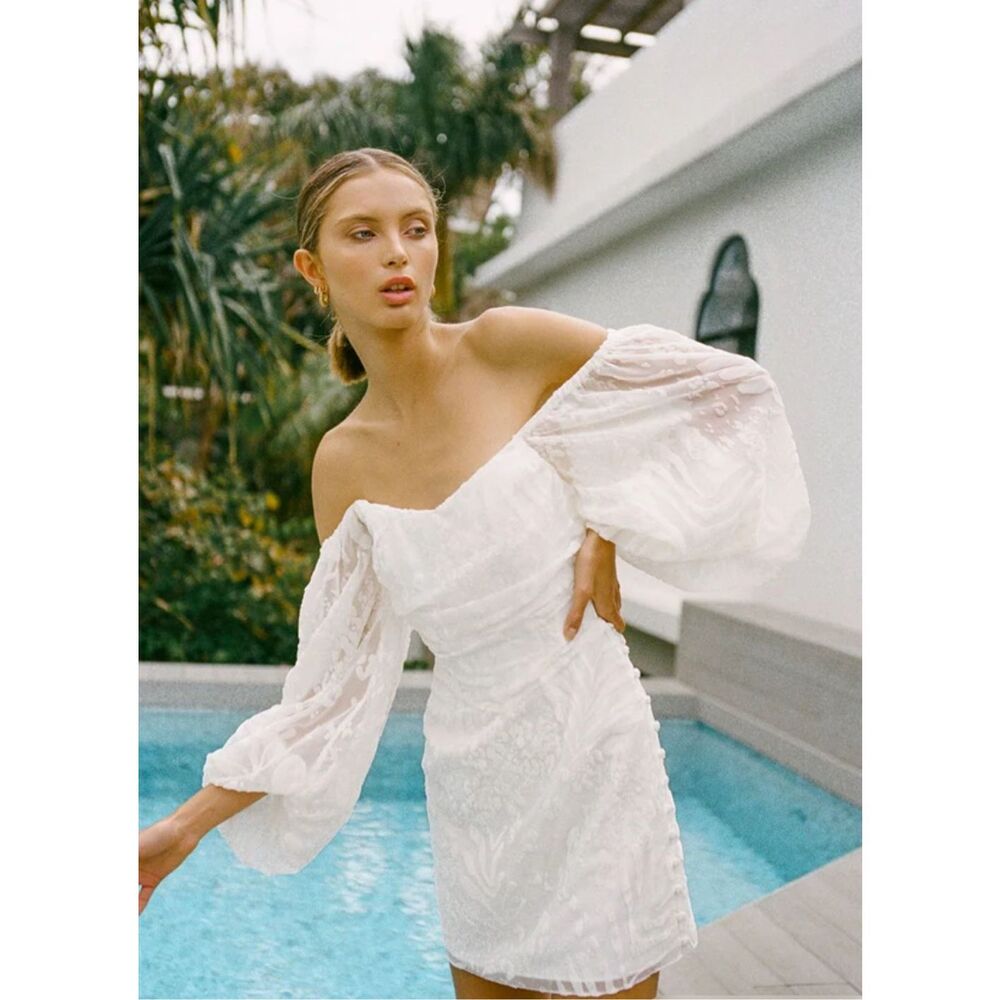 NWT! Sabo Luxe Favela Drape Dress Size L